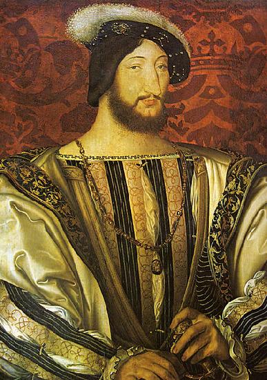 Jean Clouet Francis I of France Sweden oil painting art